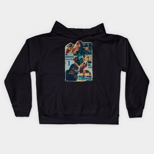 Anthony Edwards Fanart Kids Hoodie